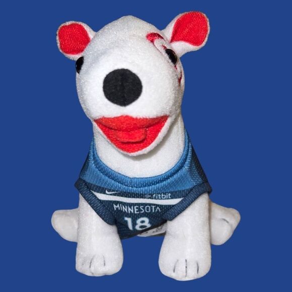 Target Bullseye Nike NBA MN Jersey ICON Limited Edition Dog Plush 6217/7500 - Picture 1 of 4